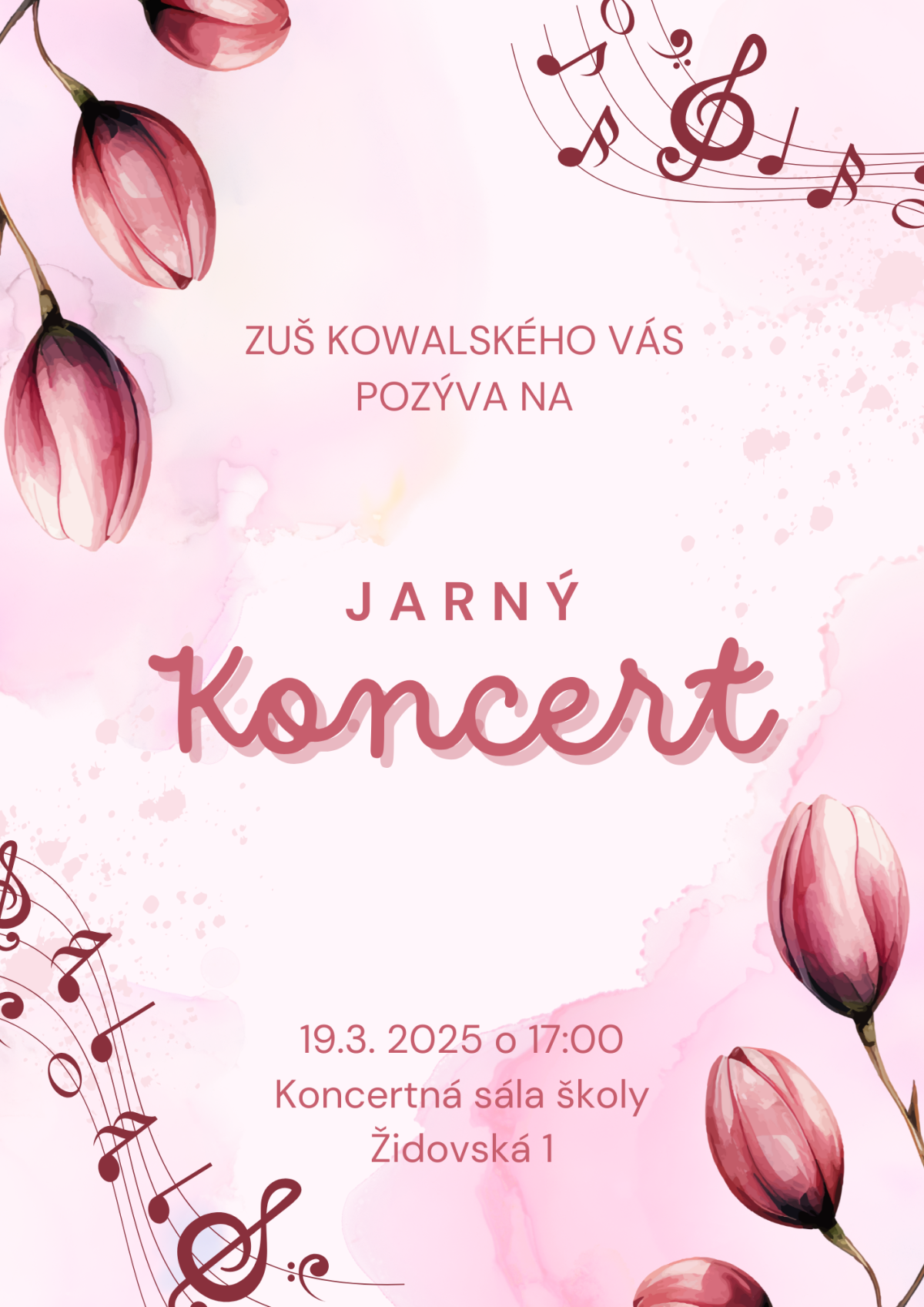 Jarný koncert 19. 3. 
