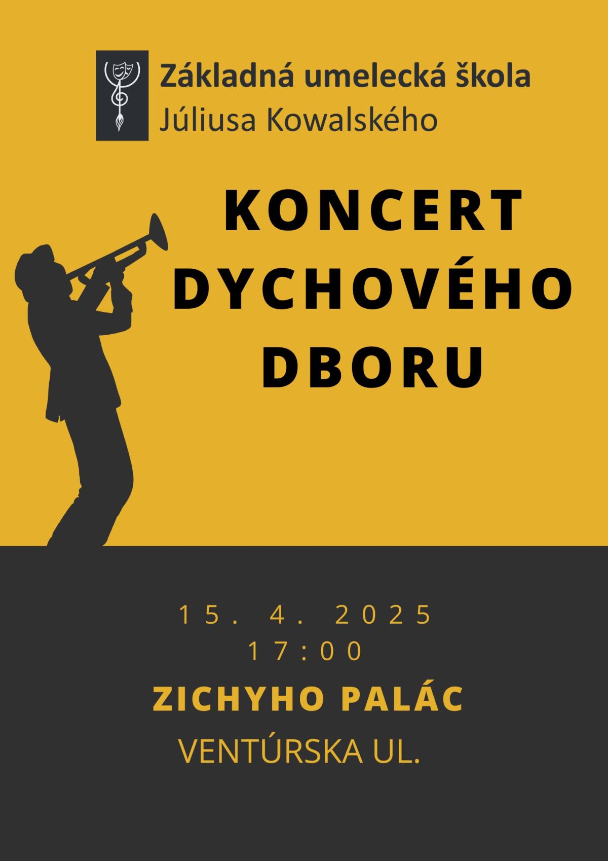 Koncert dychového odboru 15. 4. 2025